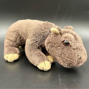 SOS Save Our Space Baby Hippo Plush 2003 Realistic Hippopotamus Stuffed Toy